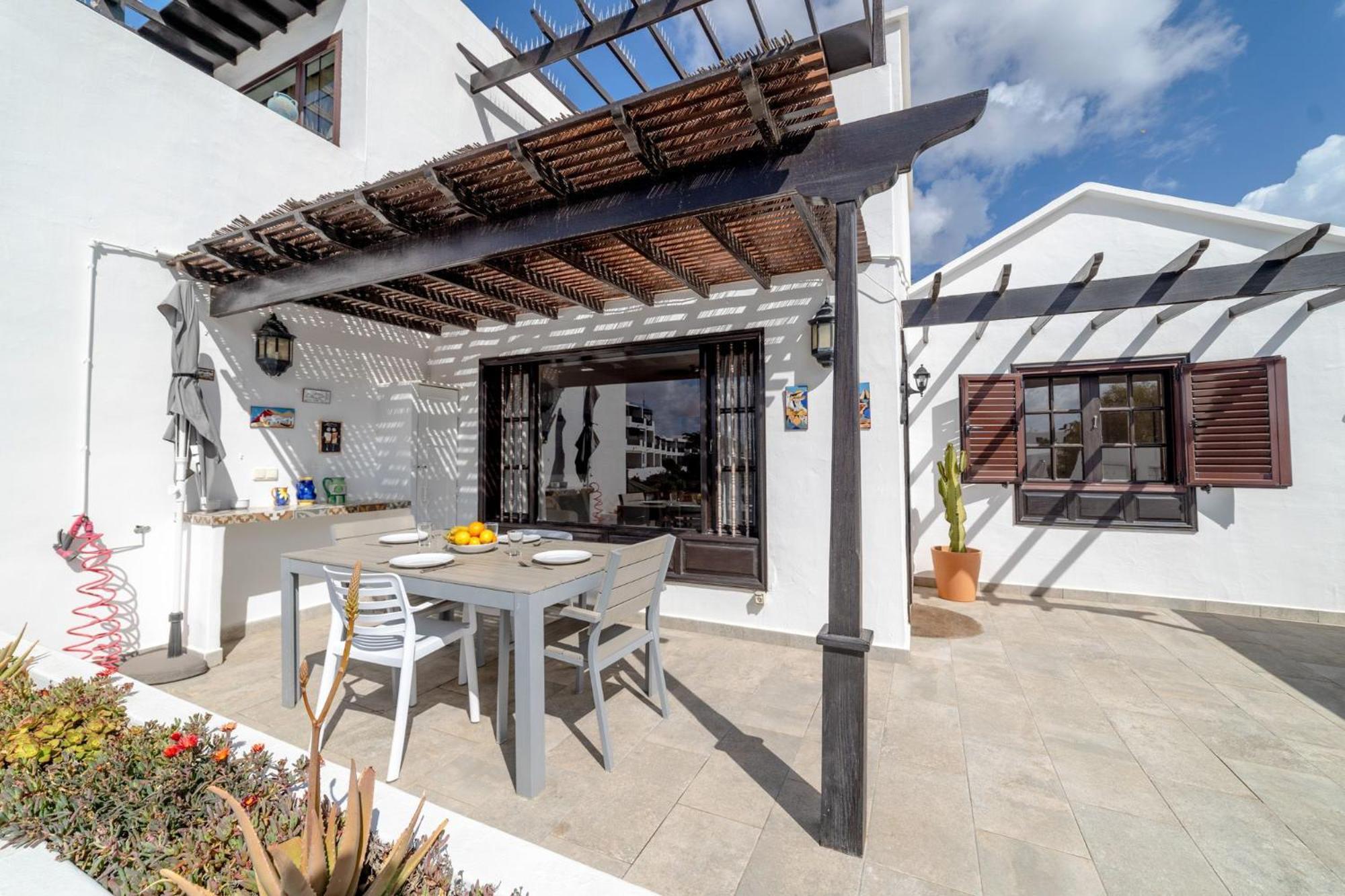 Apartamento Playa Bastián 2 habs, 2 baños y súper terraza Costa Teguise Exterior foto